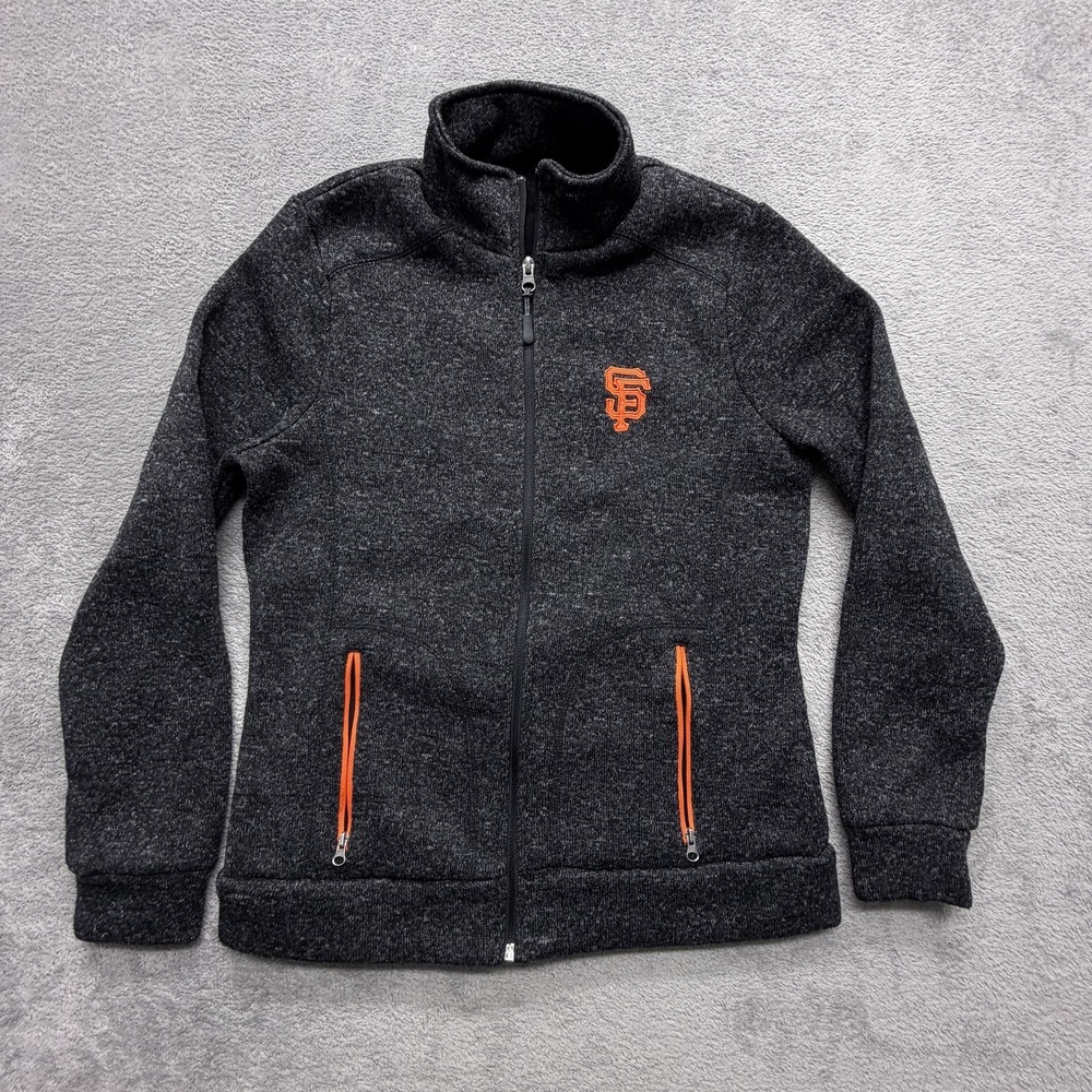 San Francisco Giants Jacket Womens‎ S Gray MLB Baseball Genuine Merchandise